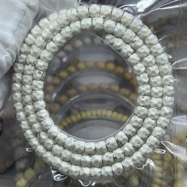 星月菩提吊坠6/5通体留白无相