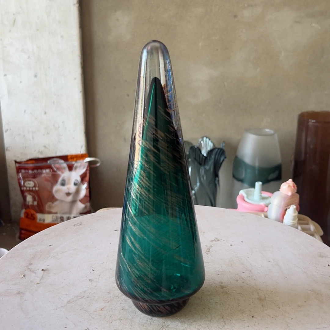 琉璃花器微瑕高度24