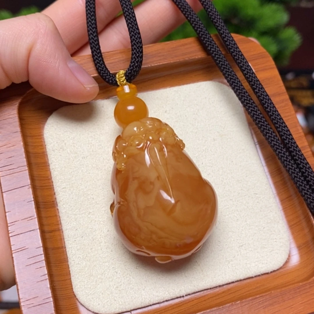 【闪购商品】蜜蜡颈饰未镶嵌项链