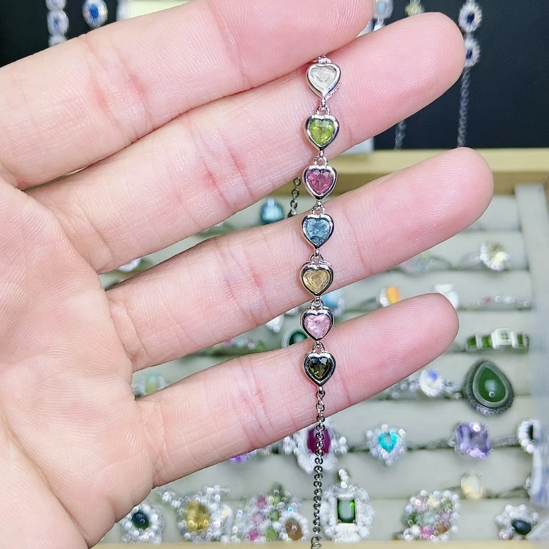 【闪购商品】未镶嵌手链碧玺