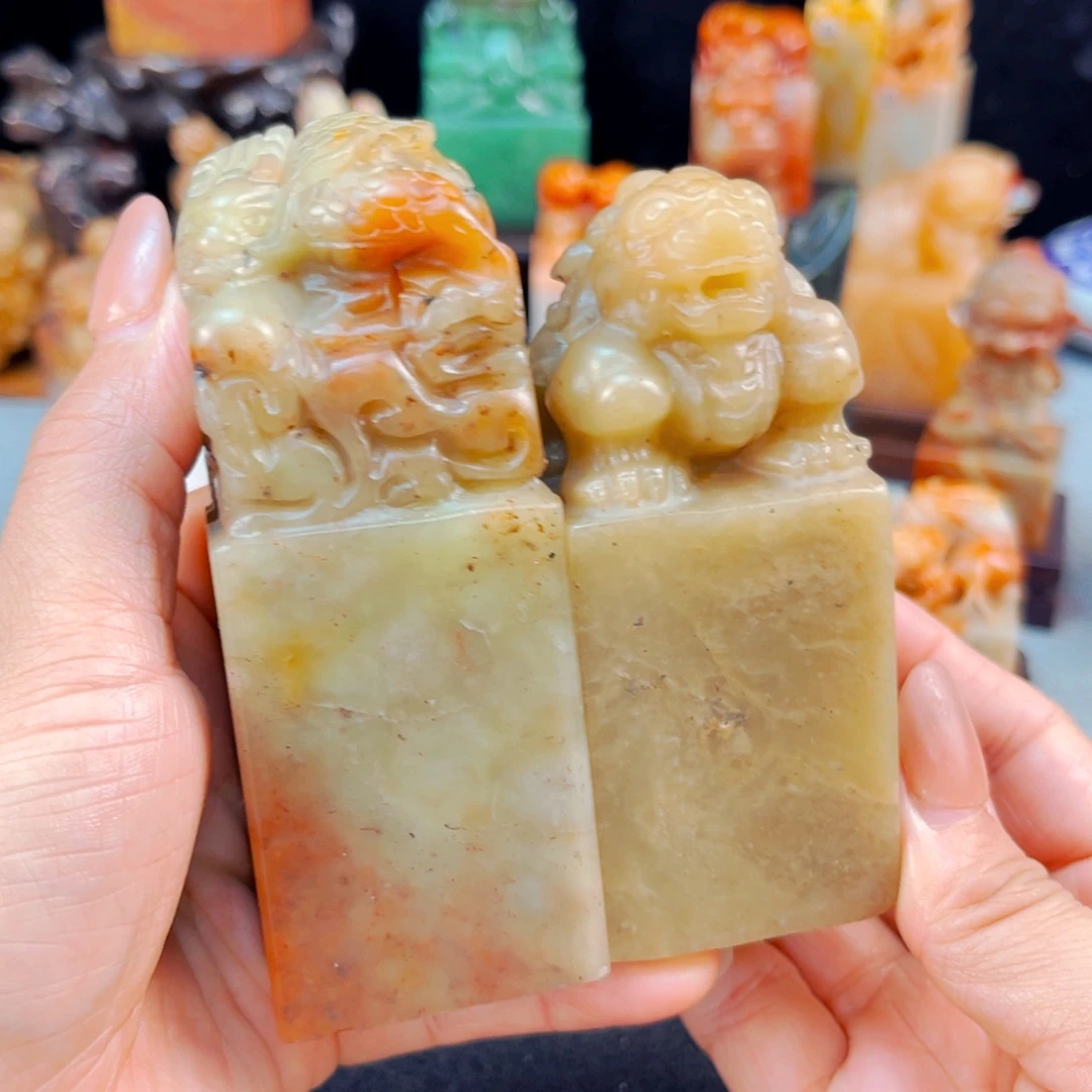 黎***生寿山石捡漏瑕疵品