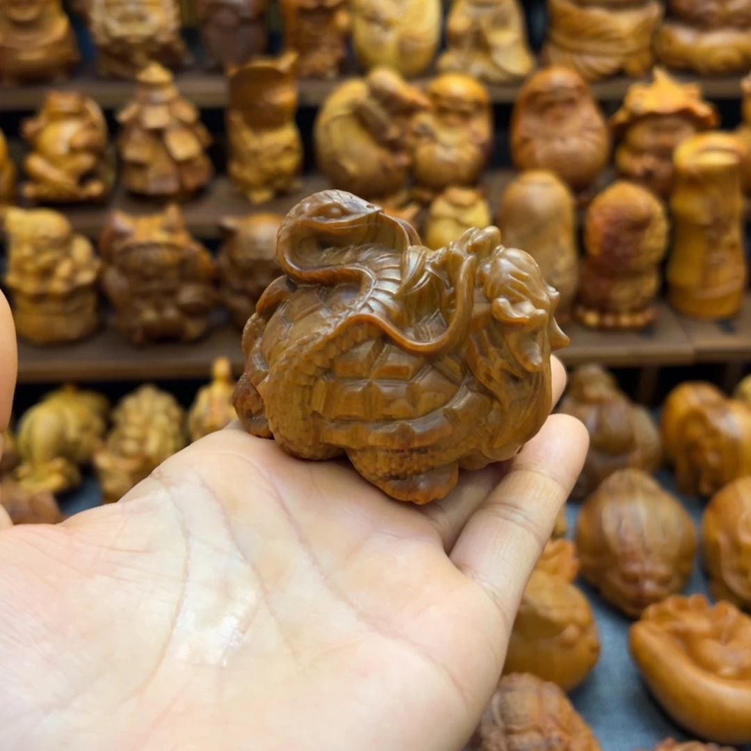 柏木（崖柏）孤*陈化料手把件