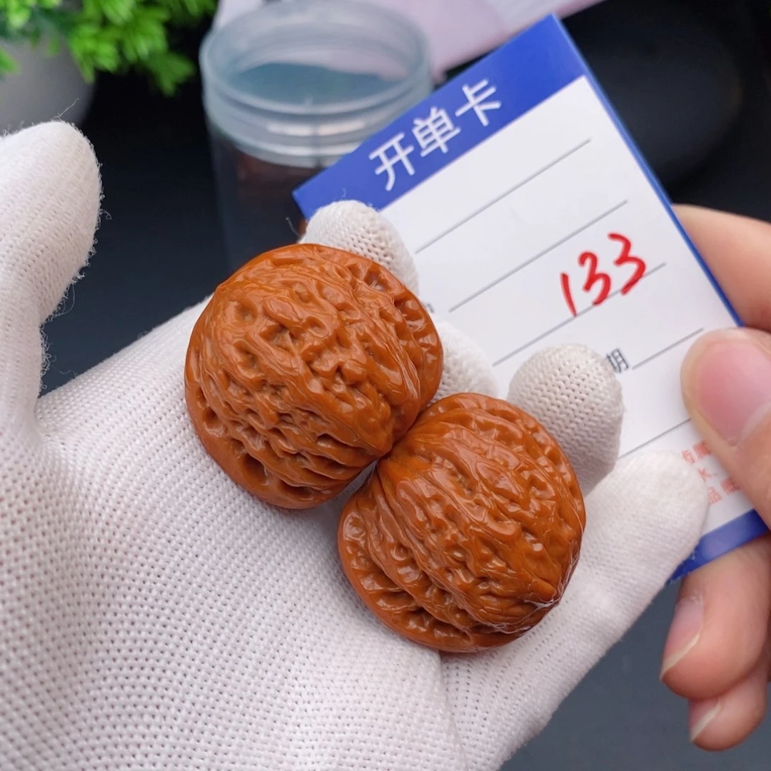 文玩核桃把件35铁锤133