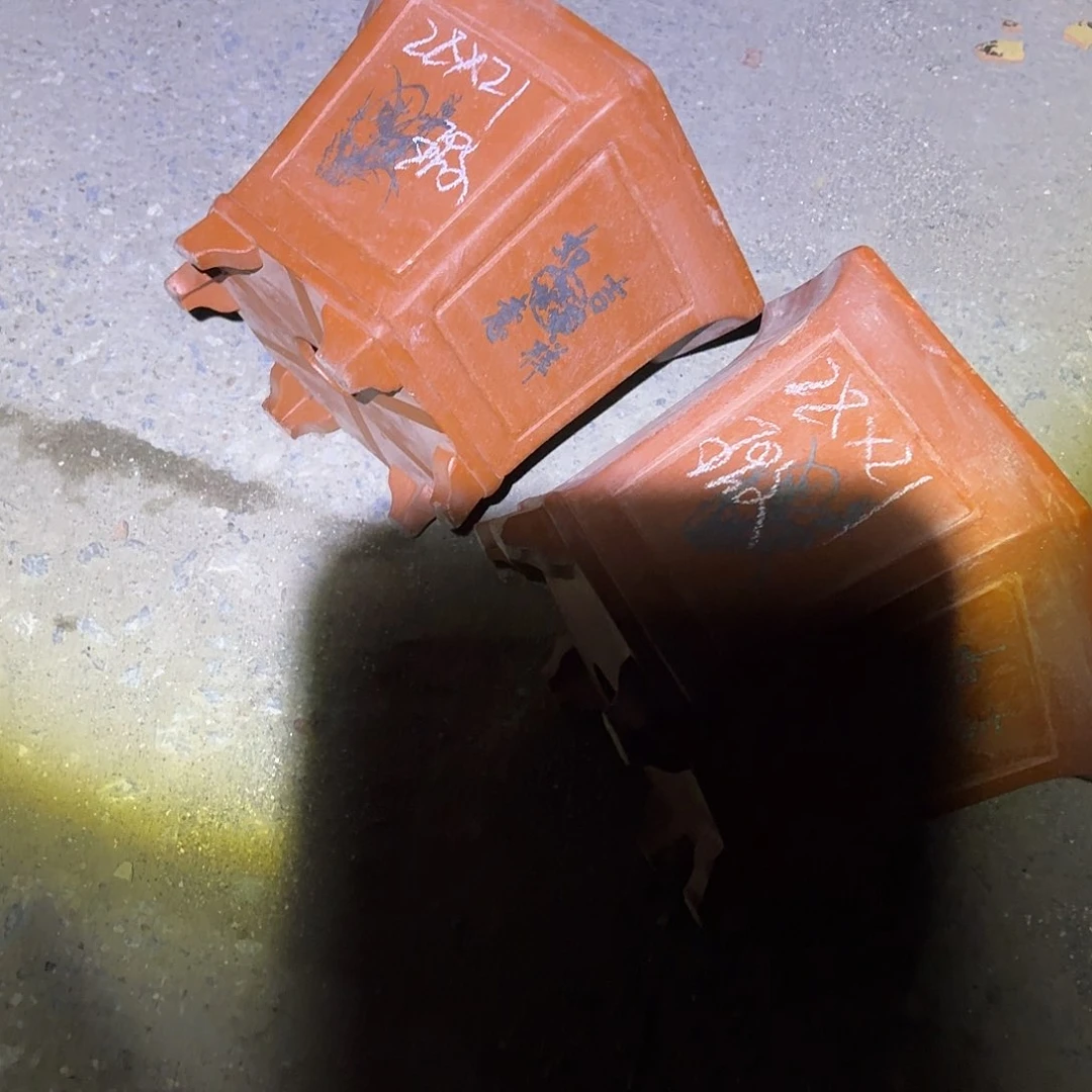 宜兴紫砂花盆，现货发