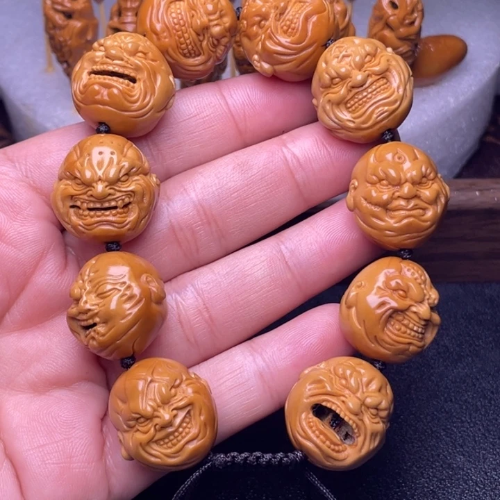 橄榄核手串大嘴恶僧