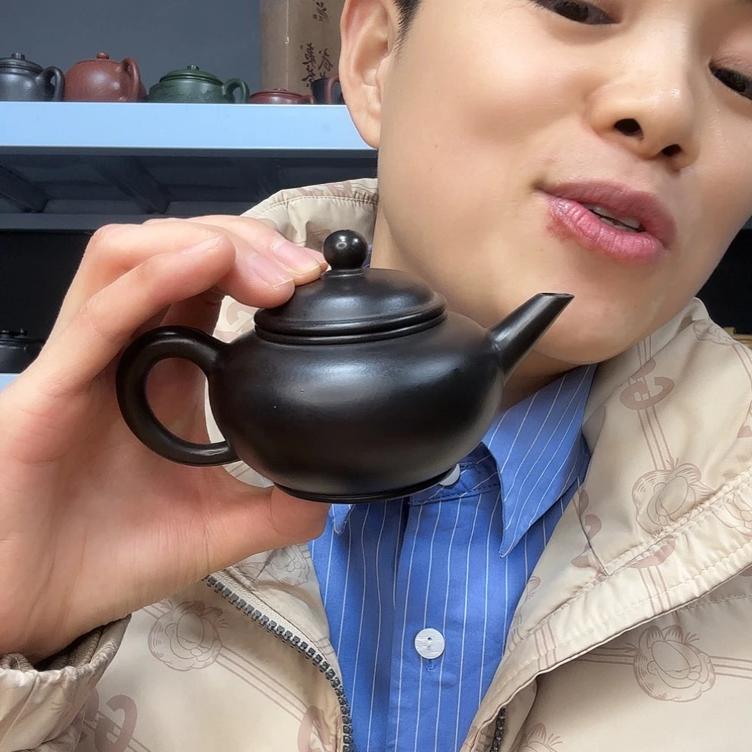 紫砂茶壶民间手艺人全手工制作