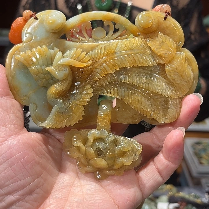 未镶嵌岫玉毛衣链