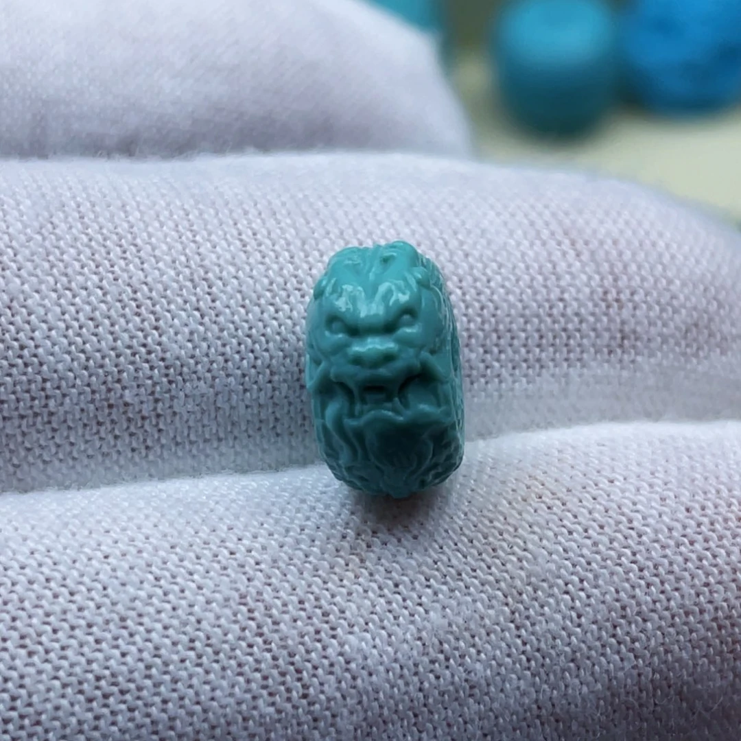 未镶嵌绿松石珠宝奇石卡11-6