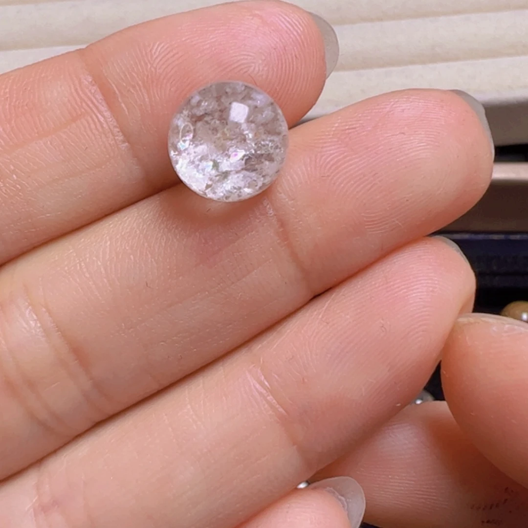 水晶手链银S800镀金镶嵌?****了