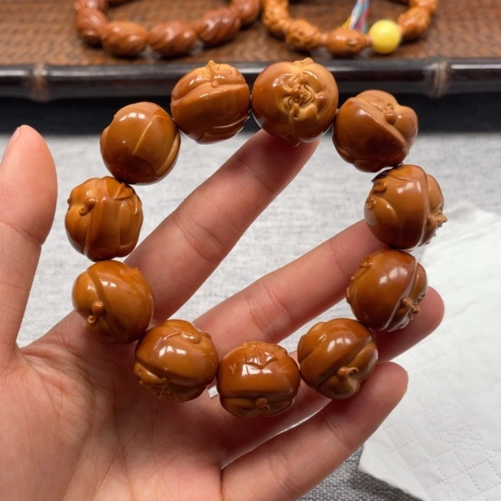 橄榄核手串/手链浮雕百态