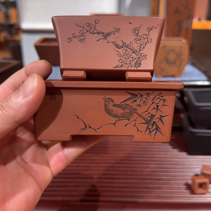 *****紫砂花盆原矿紫泥