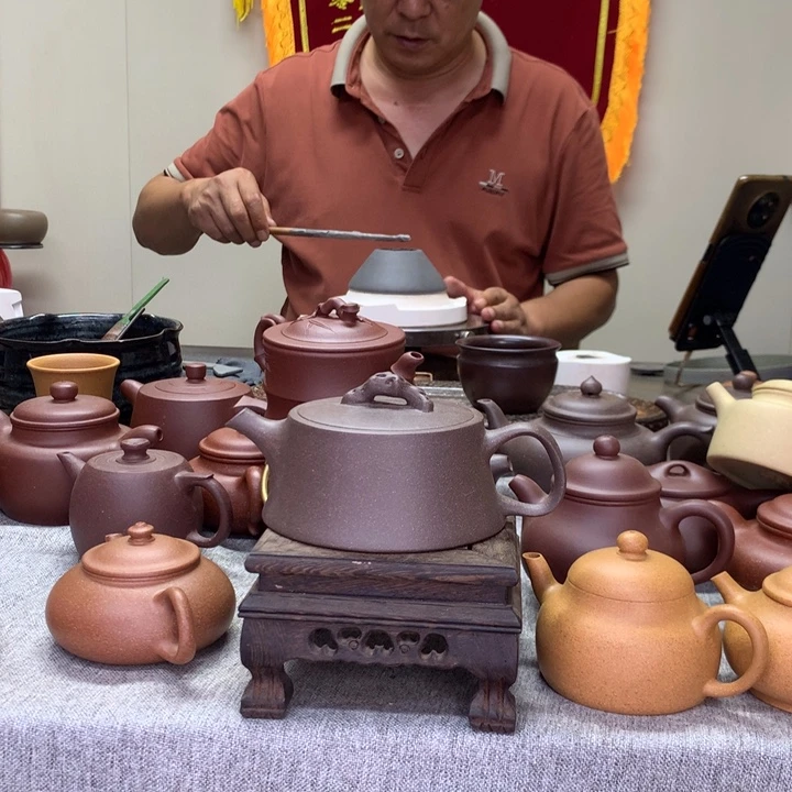 茶壶紫泥江南风韵230 C半手工制作