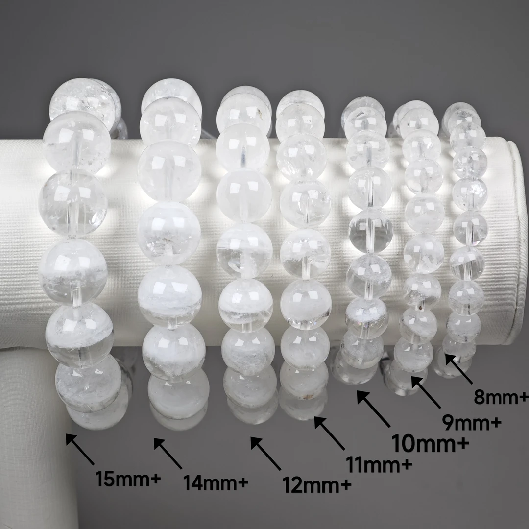 晶匠白幽灵手串 多规格多样性发一 编号M50533等 简约