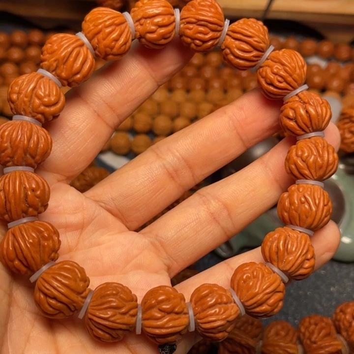 桃核手串龙纹桃核1