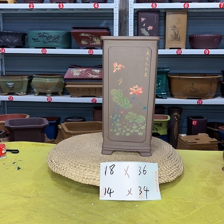 紫砂花盆宜兴紫砂厂