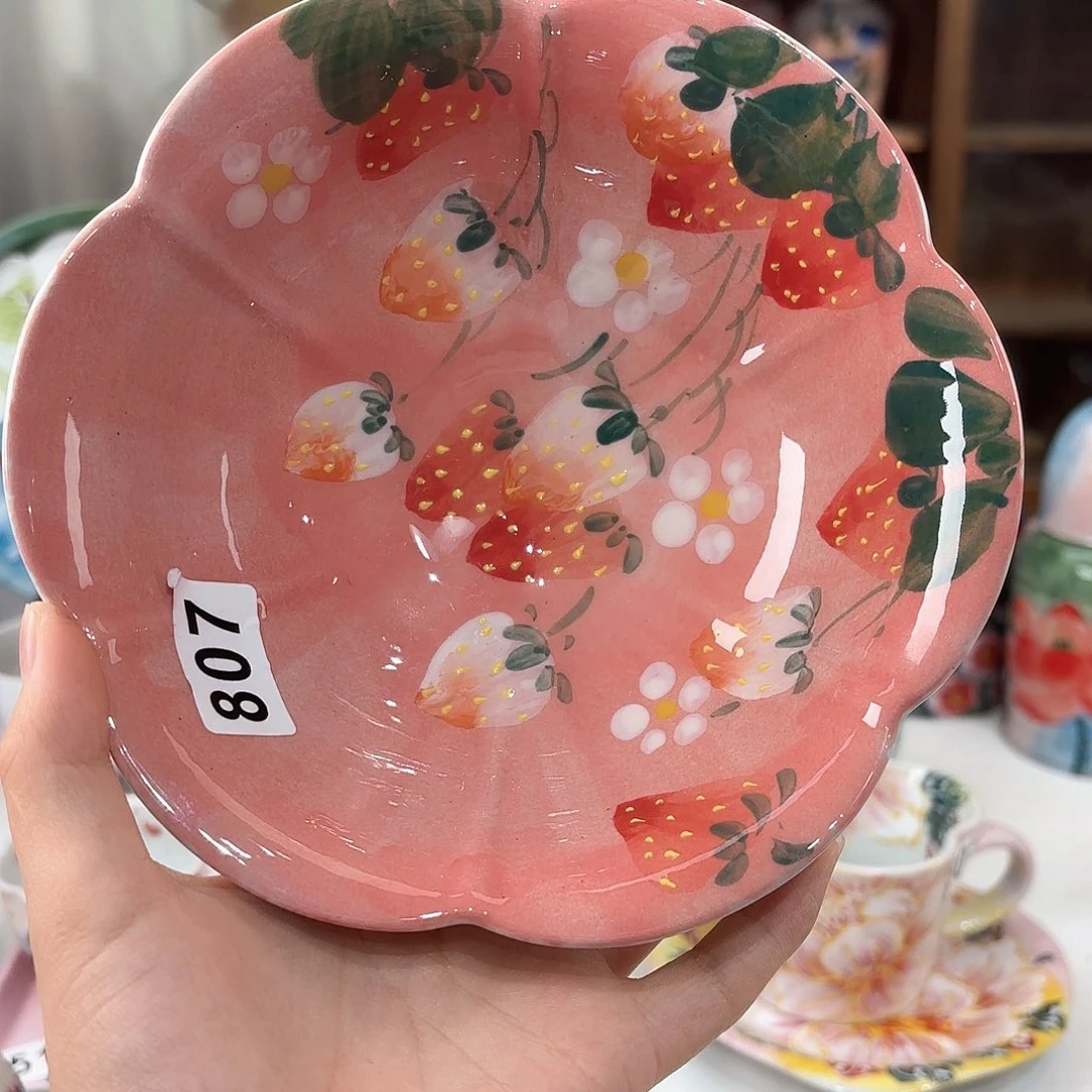 景德镇手绘高温釉下彩陶瓷茶具