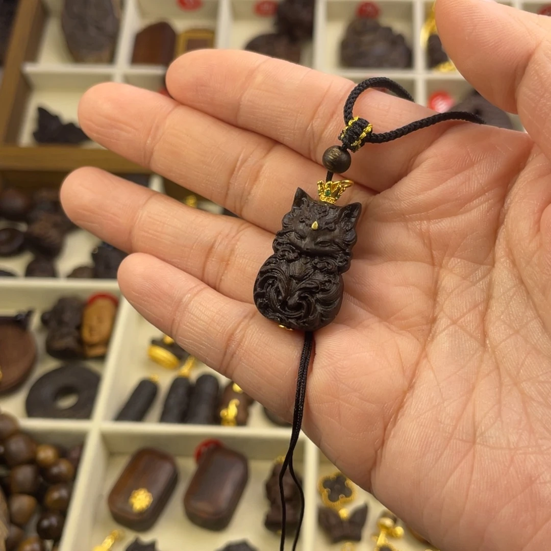 木质类可**～凤九脖挂吊坠一套