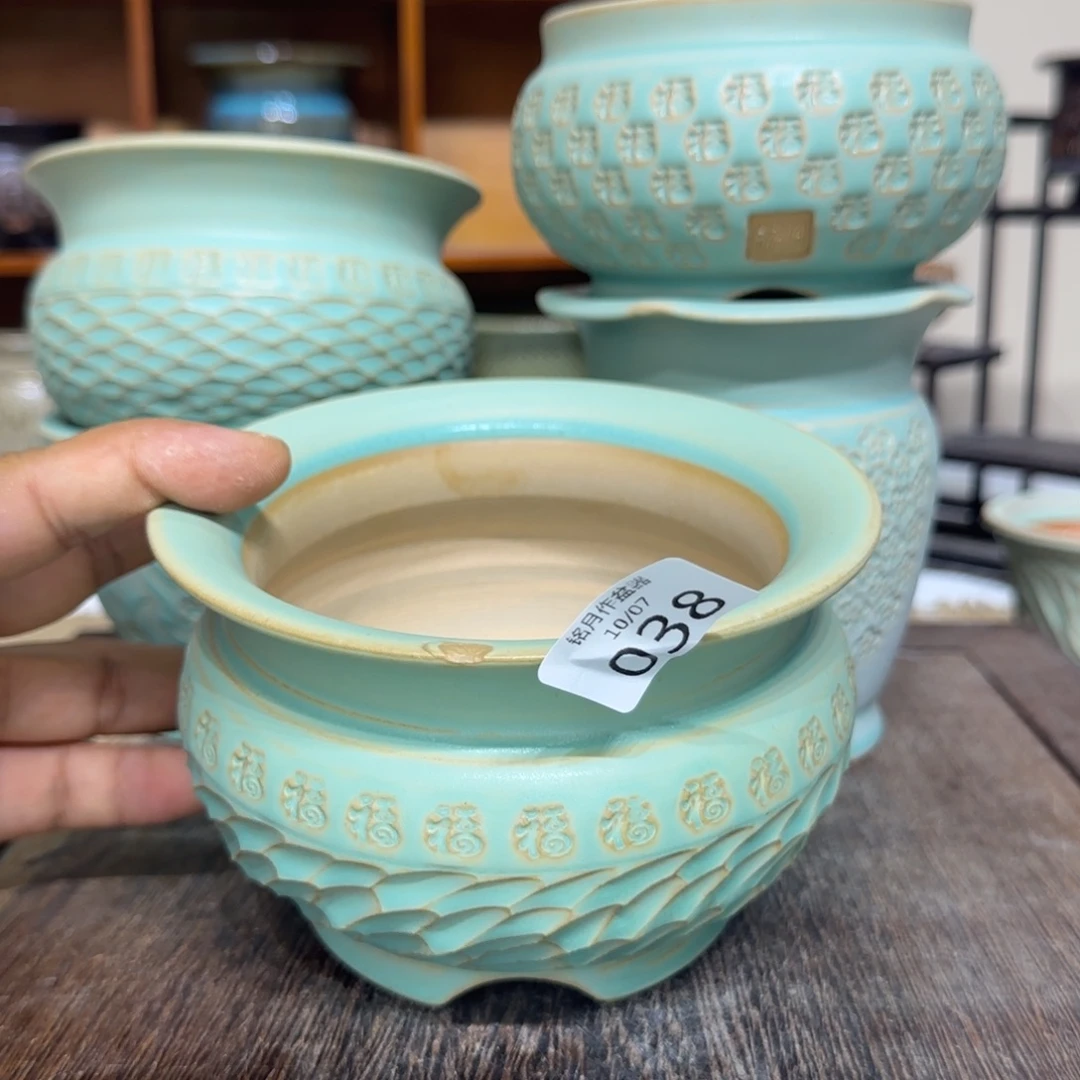 手工花盆 038 内口口径 11 cm