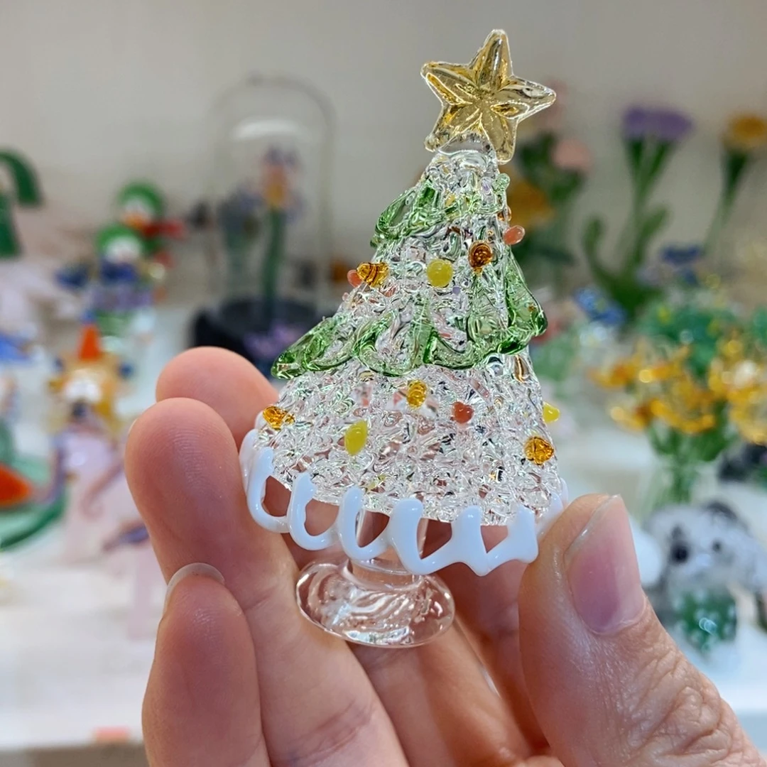 琉璃手工艺品蕾丝边