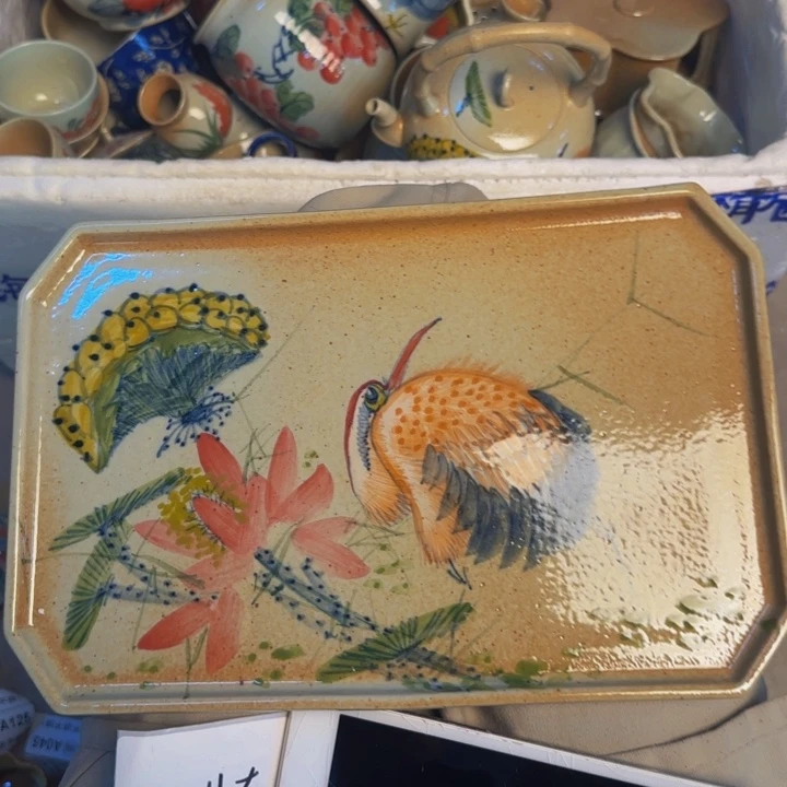 瓷片景德镇陶瓷手工手绘