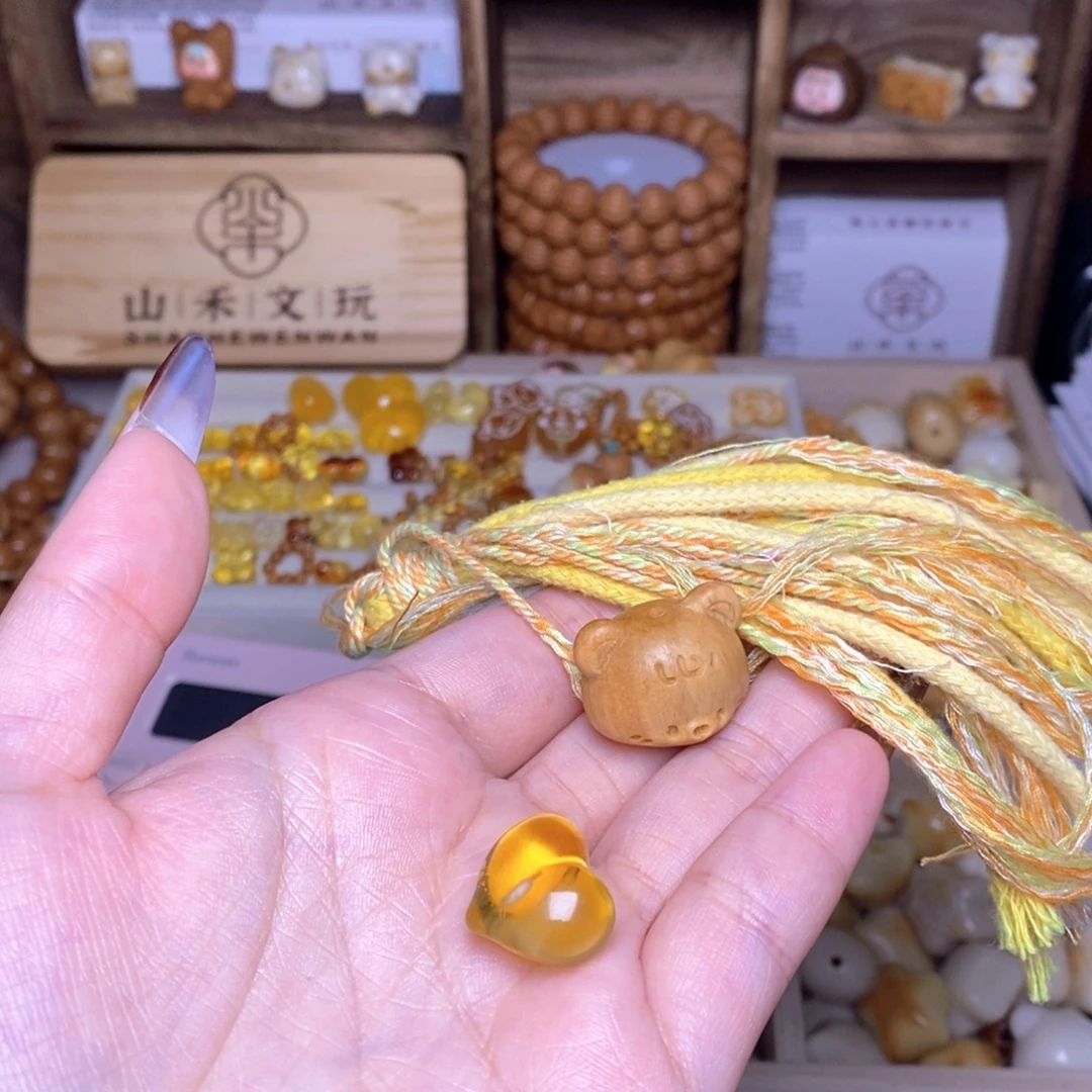 猴头核桃吊坠小蜜心1.67 金桂 小熊米米