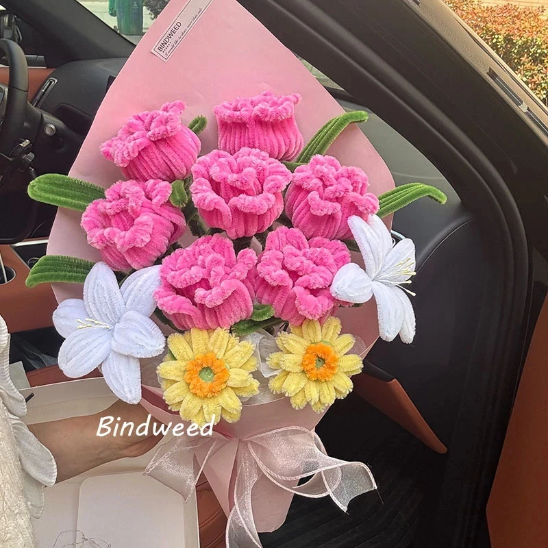告白花束情人节七夕礼物送女朋友生日惊喜玫瑰花DIY手工送妈妈