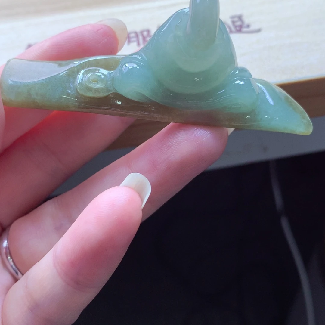 翡翠颈饰未镶嵌吊坠