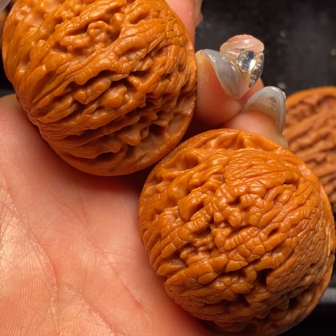 文玩核桃吊坠秦岭山脉核桃