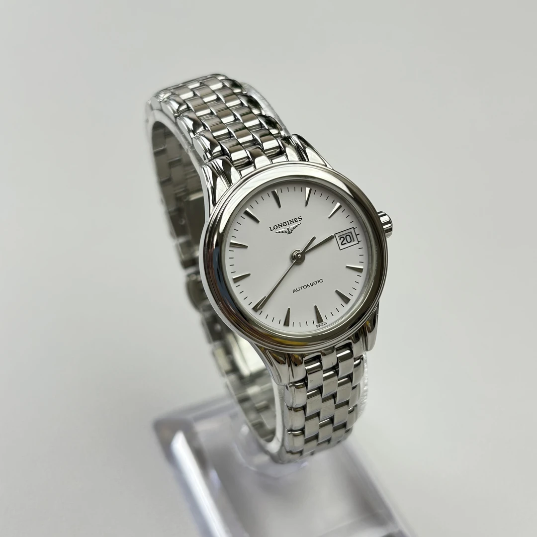 95新 Longines/浪琴 浪琴C/G0448/自动机械瑞士名表/表径26mm原装