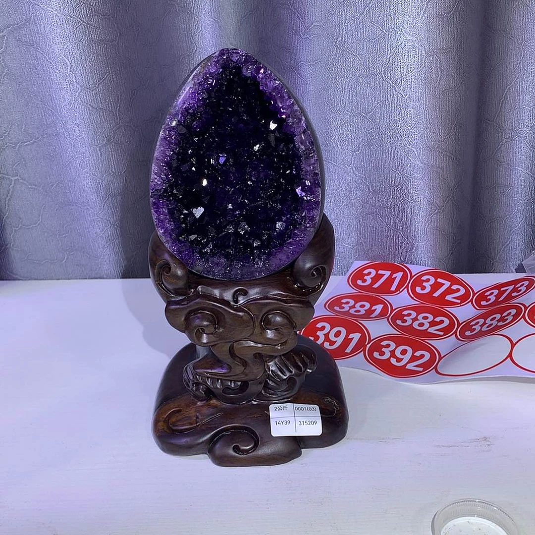 未镶嵌大型摆件（非配饰）紫晶
