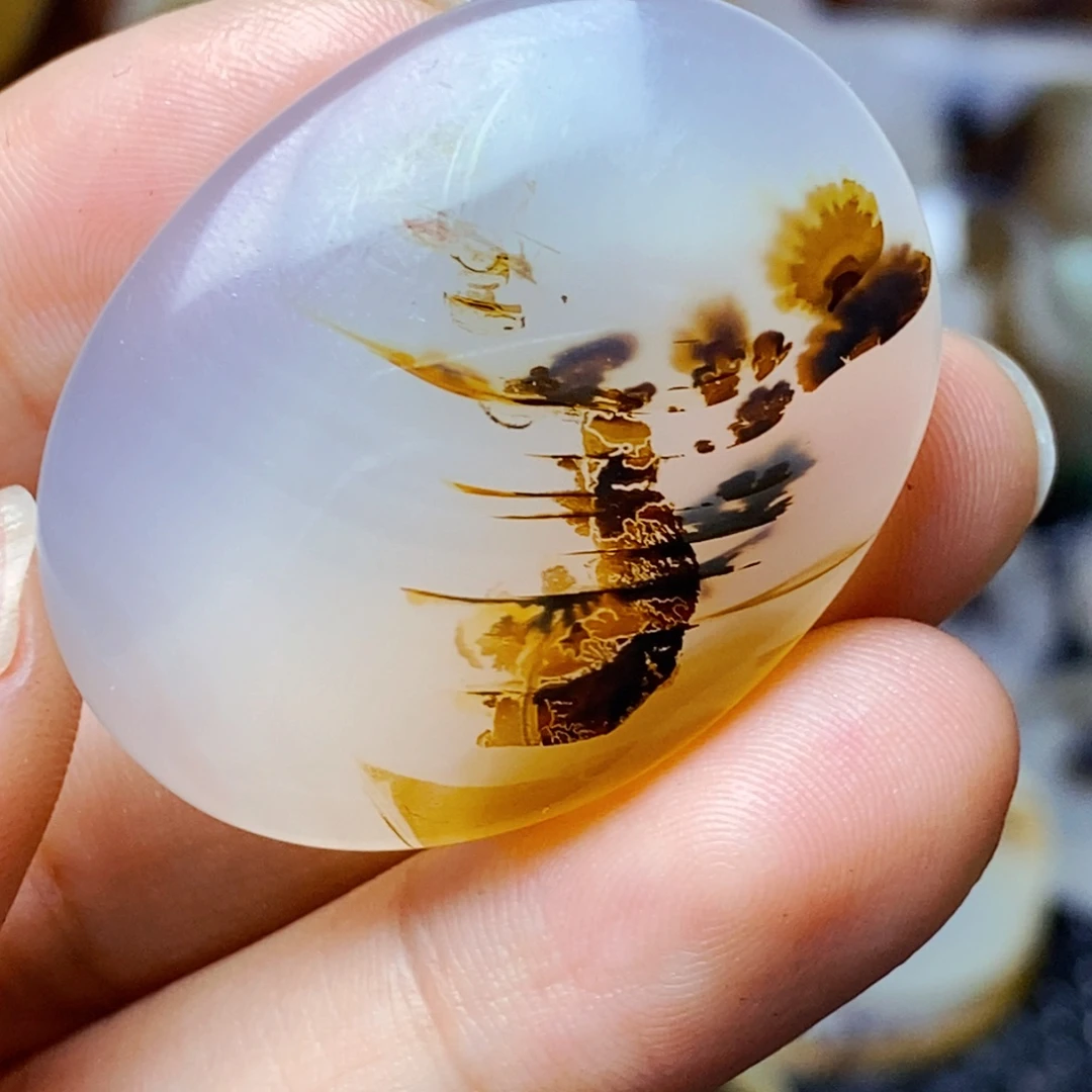 玛瑙/玉髓未镶嵌珠宝半成品