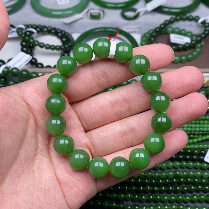 未镶嵌手串和田玉（碧玉）卡12