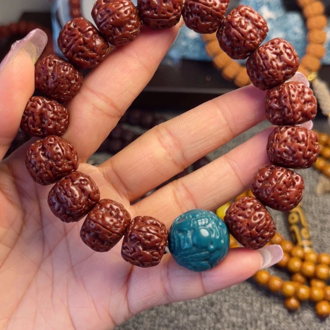 金刚菩提吊坠藏式直切一代龙