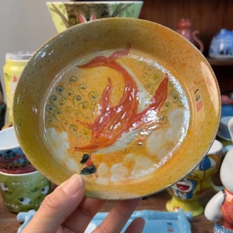 炉景德镇釉下手绘陶瓷