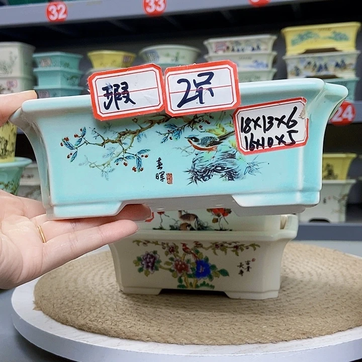 紫砂花瓶紫砂花盆