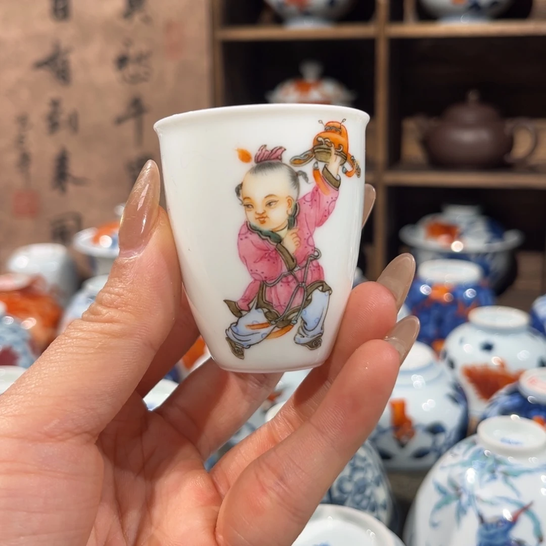 景德镇陶瓷主人杯