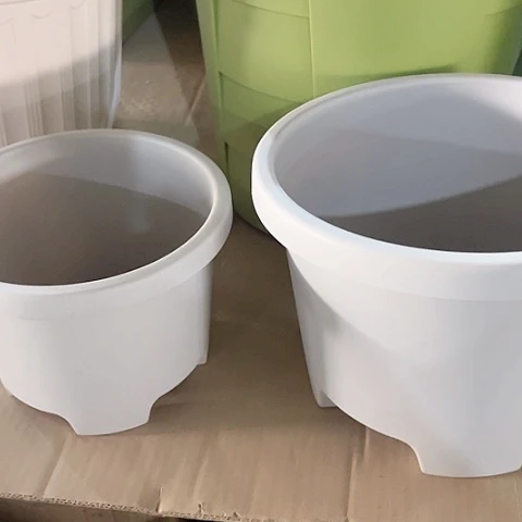 树脂矮胖盆20口4个25口1个绿无托