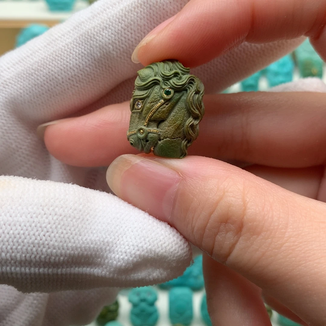 绿松石未镶嵌配饰