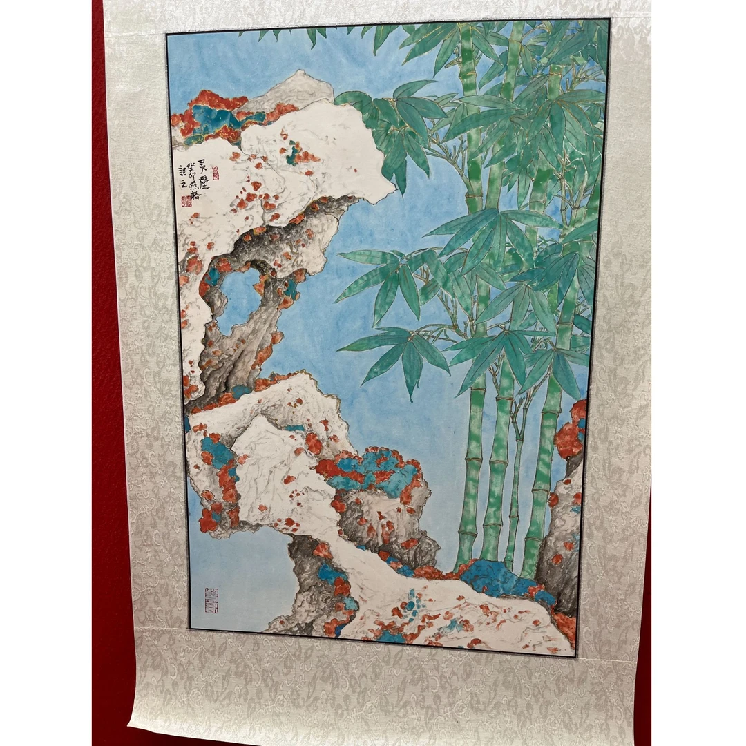 国画 秦燕格手绘作品A-50