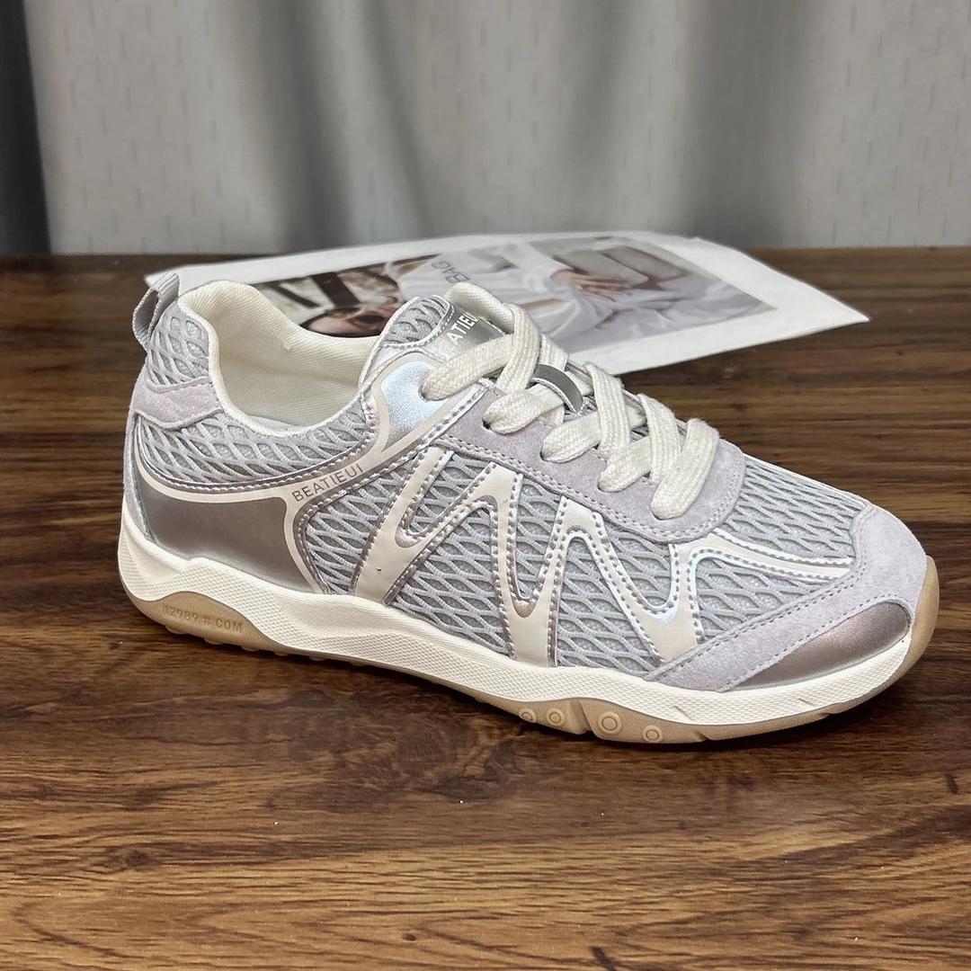 【DR设计师联名款】OMG!德训鞋女薄款网面透气2025秋季新款厚底运