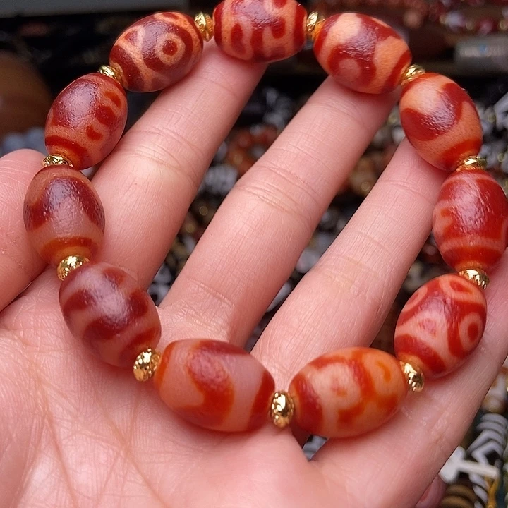 高货红肉多宝手串