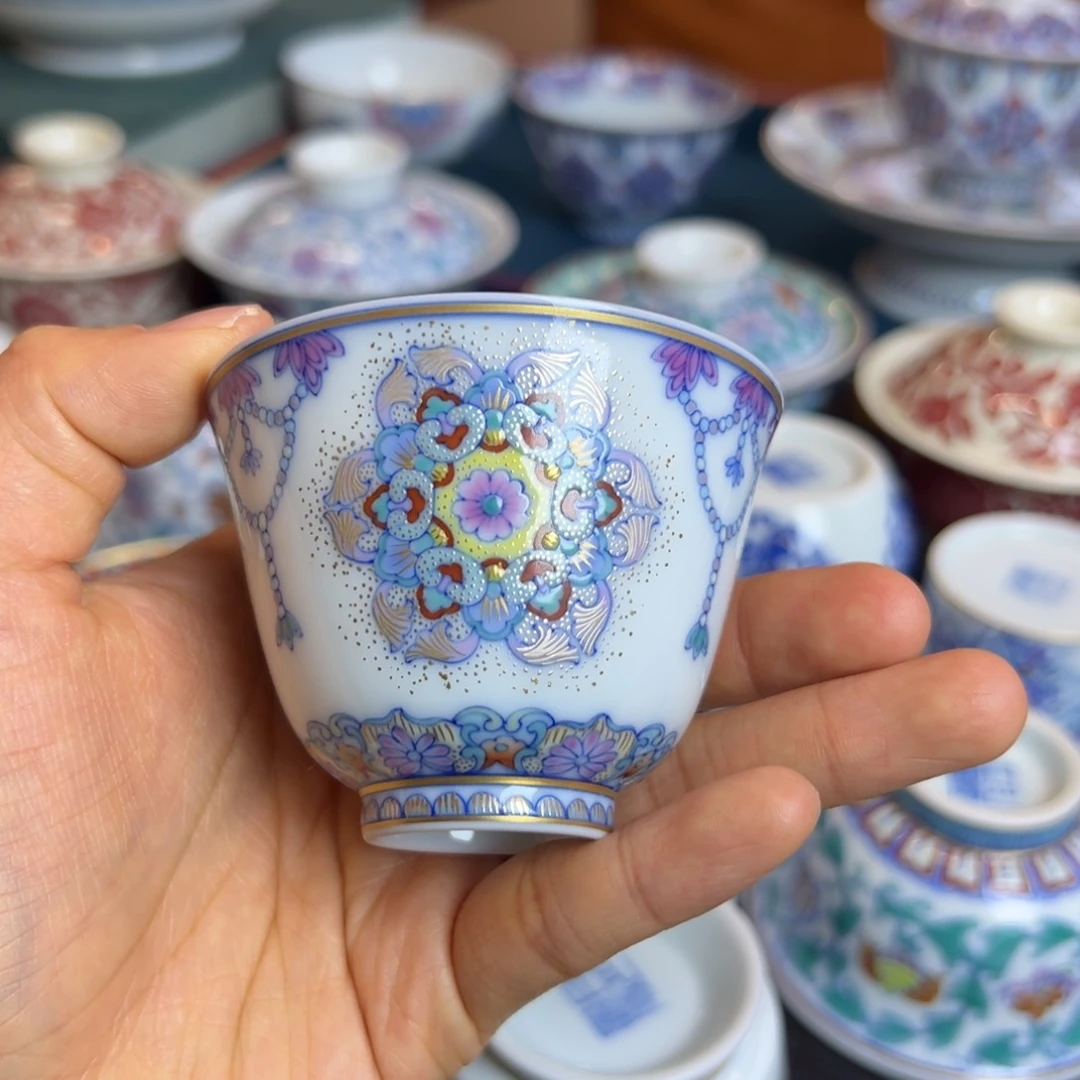 H冉月观隐星空宝相铃铛杯