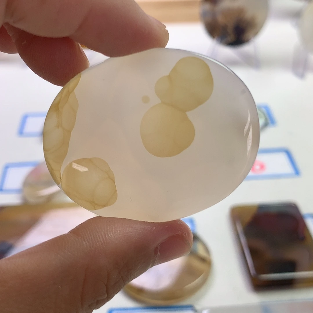 未镶嵌玛瑙/玉髓珠宝半成品
