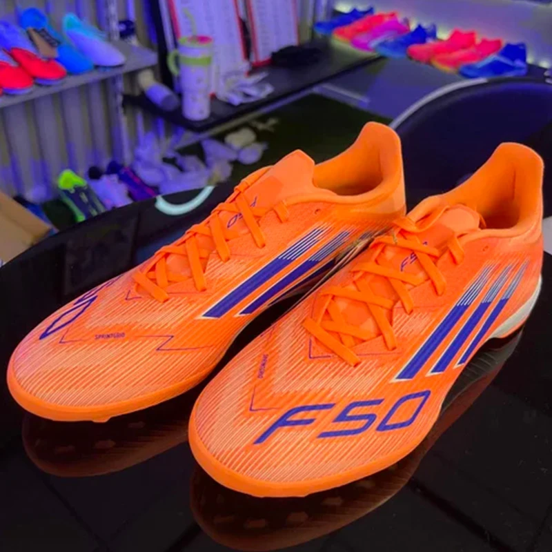 【足球】adidas阿迪达斯足球鞋中端TF碎钉2025新款户外实战鞋JH7723