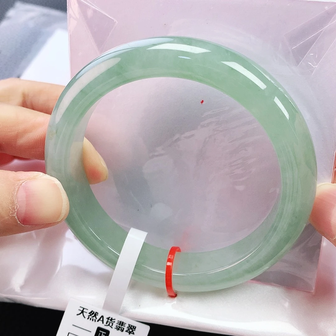 未镶嵌手镯翡翠57圈