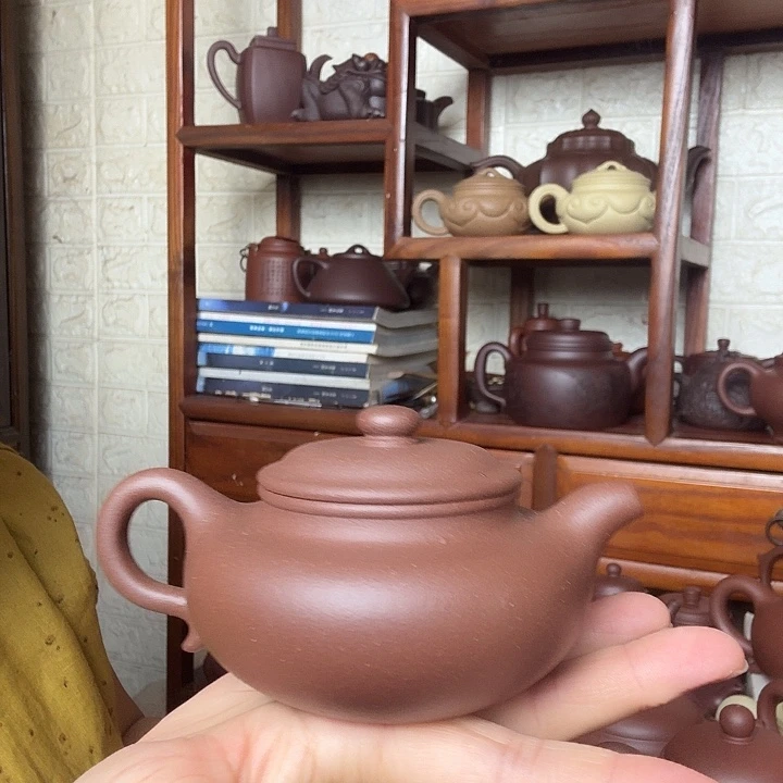 茶壶紫砂仿古150cc半手工