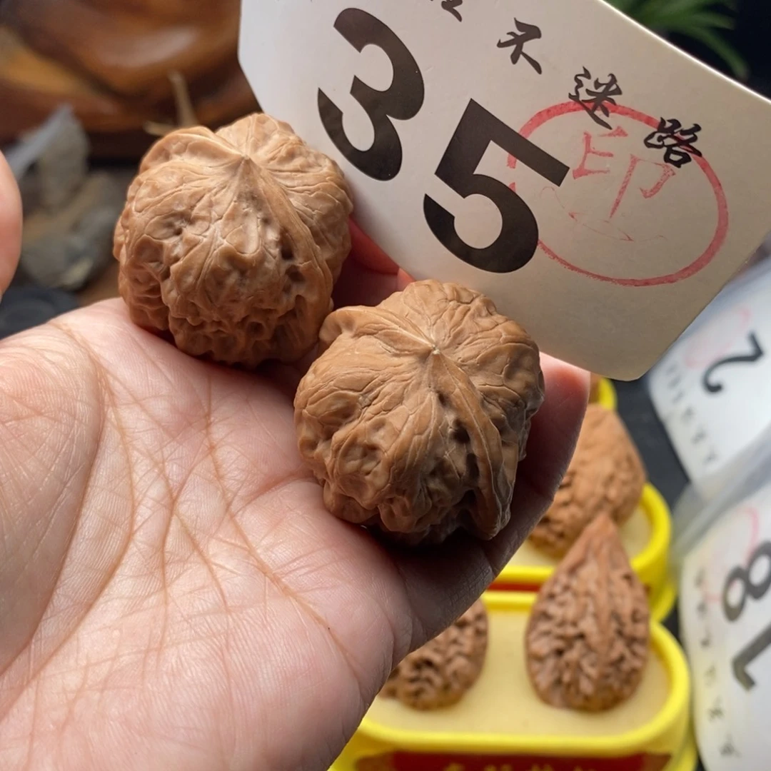 把件文玩核桃40达摩全品