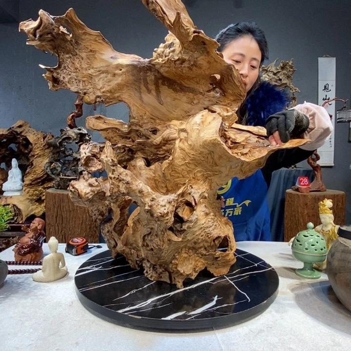 星***u木草木堂根艺摆件816