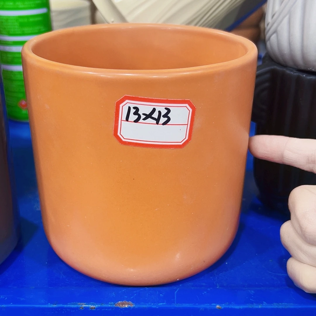 外贸尾单陶瓷花盆凑单10米包邮