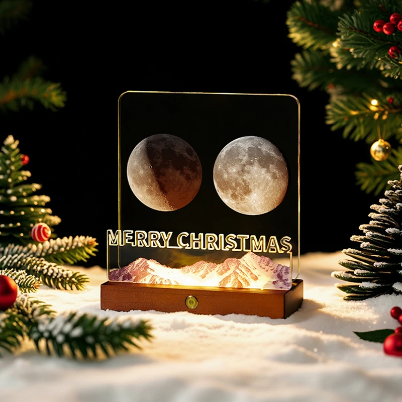 你出生那天的月亮定制月相情侣创意摆件送男友女朋友生日礼物新年